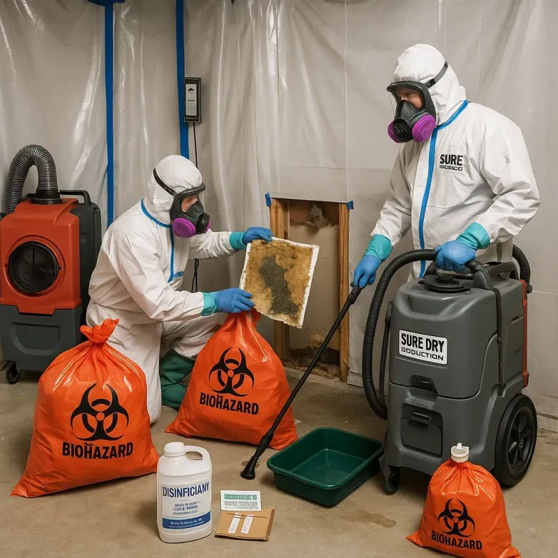 Contaminated Water Handling Protocols process in Salix, PA